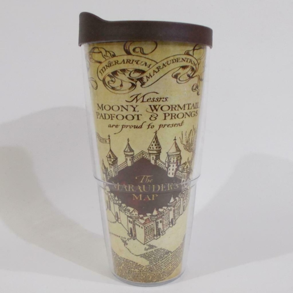 Tervis Harry Potter Clear Tumbler Marauders Map